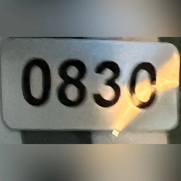 Maje Paris women striped Dress Greenwhite flared skirt formal coquette 32”waistM - Picture 16 of 16